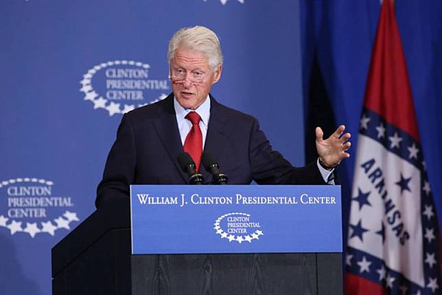 第42任美國總統柯林頓（Bill Clinton）。 圖：翻攝自柯林頓臉書
