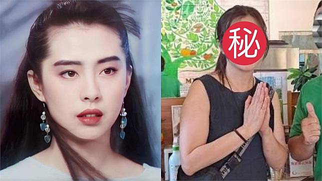 57歲的台灣女星王祖賢，被民眾捕捉回台過中秋假期。合成圖／翻攝自微博、臉書＠豐樂素食 - 柒一晌蔬食餐廳