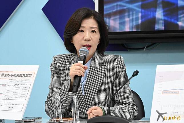 國民黨立委王育敏。(資料照)