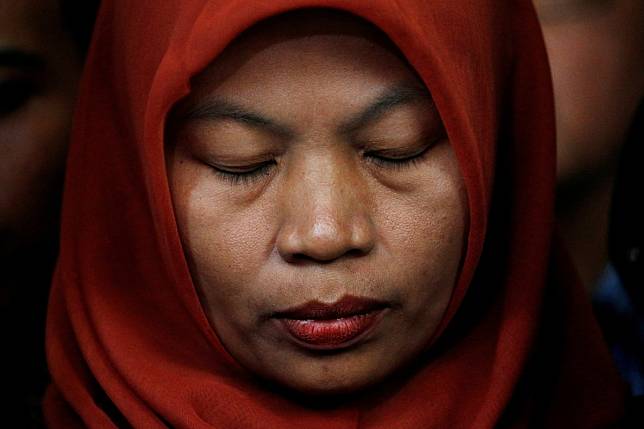 Baiq Nuril Maknun, who was jailed after she tried to report sexual harassment. Photo: Reuters