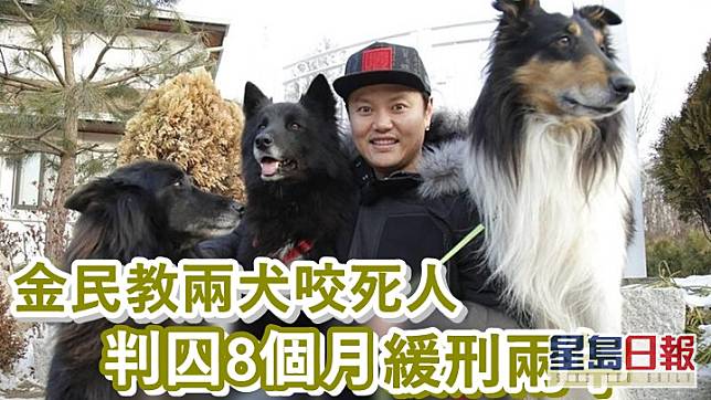 金民教的愛犬出事時，未有繫上狗帶及戴口罩。