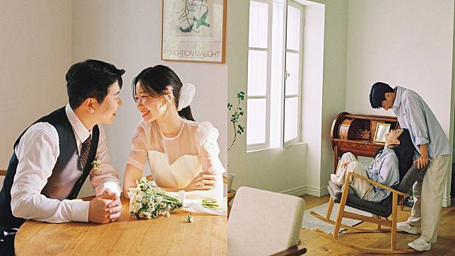 推薦 4 個日韓攝影 IG 帳號：比起刻意擺拍，更能記錄相愛瞬間的生活感婚紗