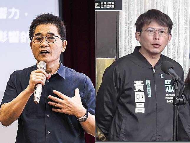 國民黨秘書長黃健庭直言藍營將否決憲訴法覆議案；民眾黨團總召黃國昌更批閣揆卓榮泰創下我國憲政史上在最短時間內、兩度提起覆議的行政院院長。（圖：臉書合成）