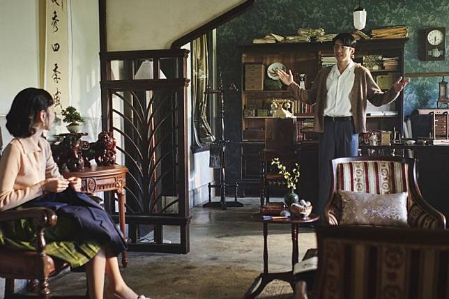《商塊》中的林燈家景是在新竹縣新豐鄉的徐家私宅。（欣蘭企業提供）