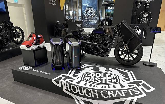 新光三越DIAMOND TOWERS推出「Rough Crafts X Cooler Master 2023快閃活動」 圖：Cooler Master/提供