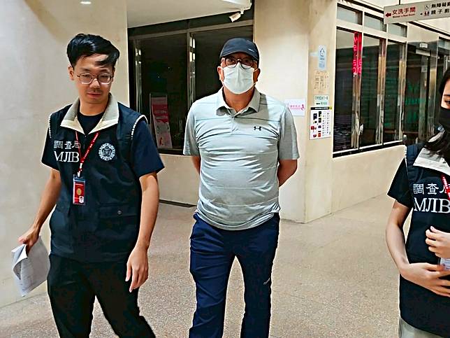 台灣社區關懷愛心服務協會連絡人蔡宗成。呂志明攝