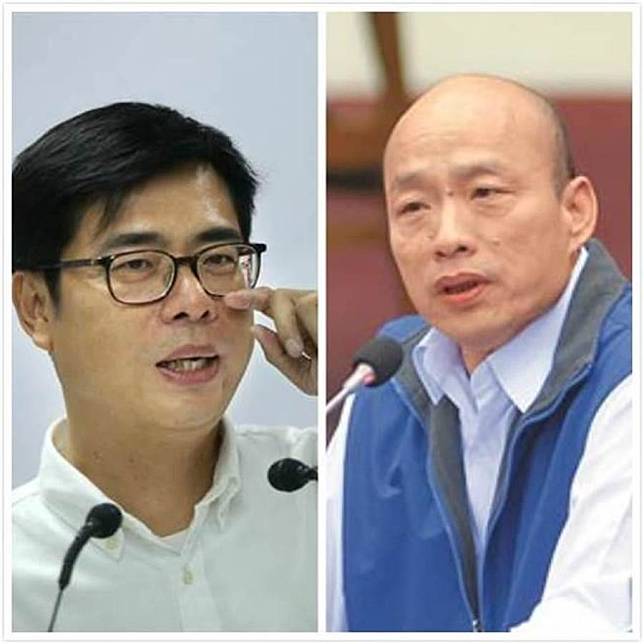 高雄》TVBS民調 韓國瑜支持度逆轉勝陳其邁7％