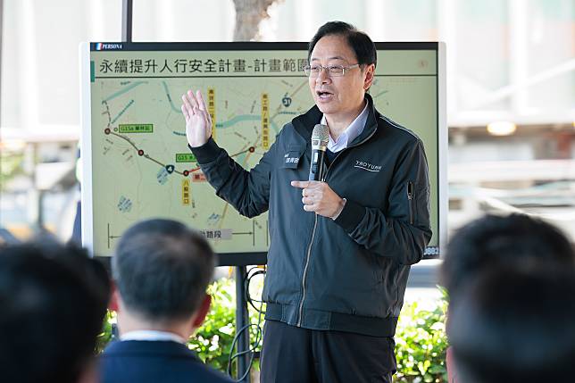 桃園市長張善政致詞。圖：捷工局提供