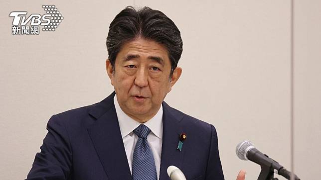 日本前首相安倍晉三。（圖／達志影像美聯社）