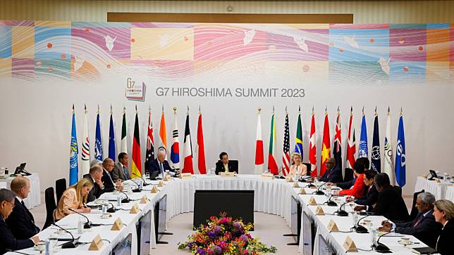 日本首相岸田文雄20日主持G7「全球基礎建設與投資夥伴計畫」會議，美、德、印尼、義大利和歐盟領導人出席。路透社