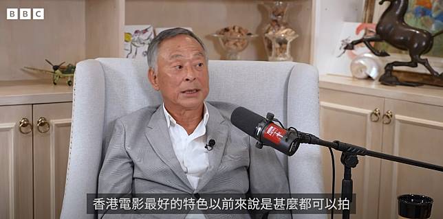 杜琪峯分享對香港電影未來發展的想法。（影片截圖）