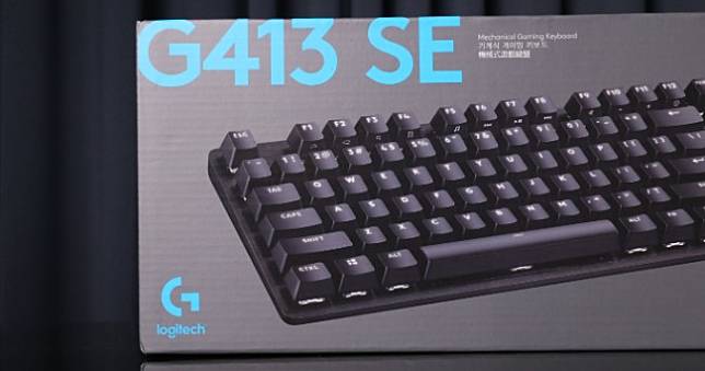 Logitech G413 SE動手玩，外觀低調卻有紮實手感的機械鍵盤