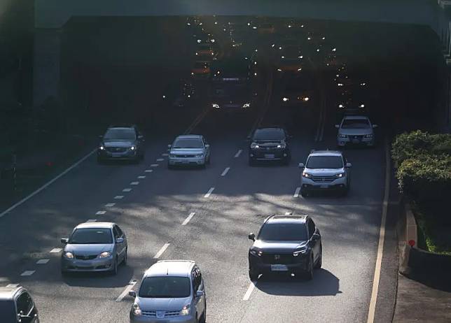 ▲高速公路、國道、塞車、返鄉、車潮、過年配圖。（圖／記者朱永強攝，2024.02.11）