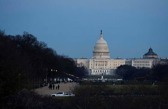 This photo taken on Jan. 5, 2024 shows the U.S. Capitol building in Washington, D.C., the United States. (Xinhua/Liu Jie)