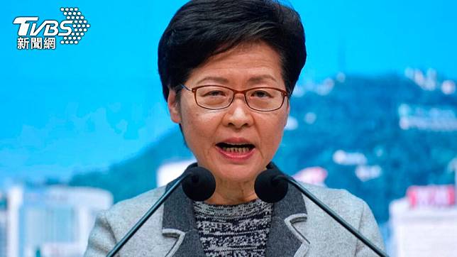 香港特首林鄭月娥宣布不會競選連任。（圖／達志影像美聯社）