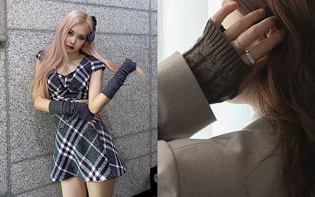 韓妞改瘋「袖套」時尚！太妍、ROSE也加入穿搭行列，復古時尚下一個流行的ITEM是？
