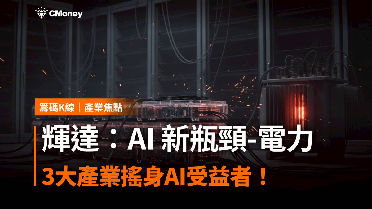 輝達：AI 新瓶頸-電力，3大產業搖身AI受益者！ | CMoney | LINE TODAY