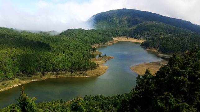 翠峰湖以往只能開車前往。（圖／太平山國家森林遊樂區提供）