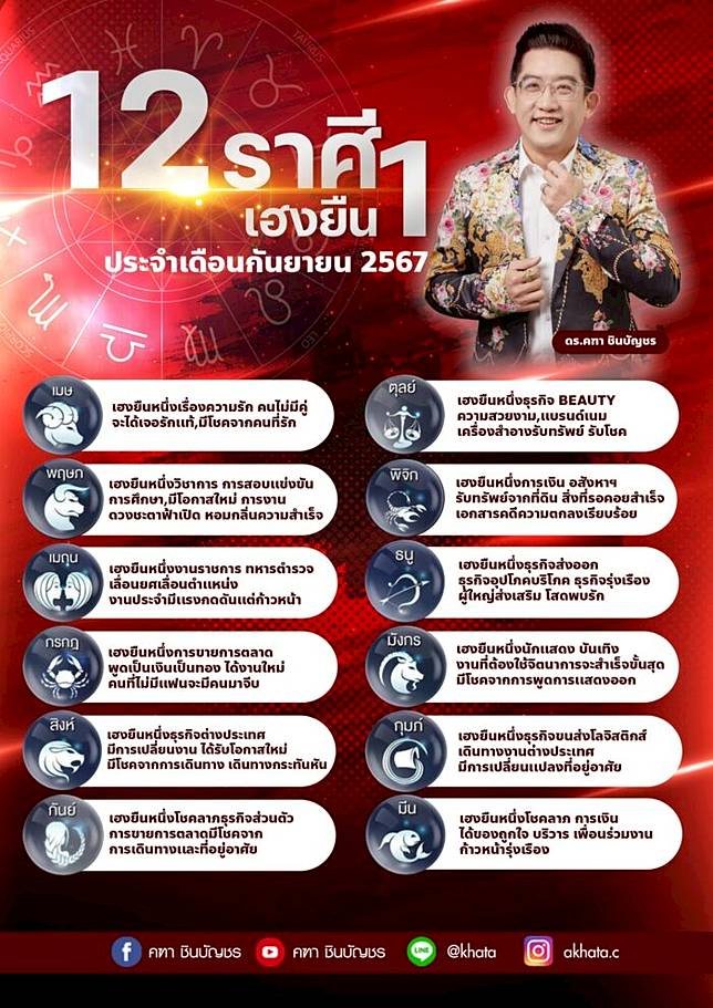 ดวงเดือนกันยายน