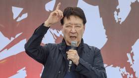 趙少康挺鄭麗文及中共惠台十項措施。資料照 廖瑞祥攝