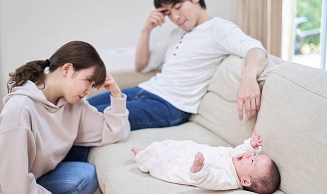 爸媽不好當！研究：每百對新手父母約有3對罹晚期產後憂鬱症