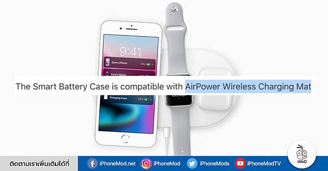 Airpower Spotted Iphone Xs Smart Battery Case Accidentally