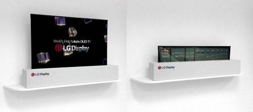LG Rollable TV