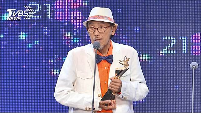 資深演員小戽斗去年7月奪下台北電影獎影帝(圖／TVBS資料畫面)