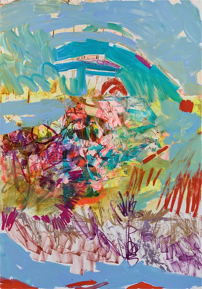 Jadé Fadojutimi, Untitled (2024)（網上圖片）