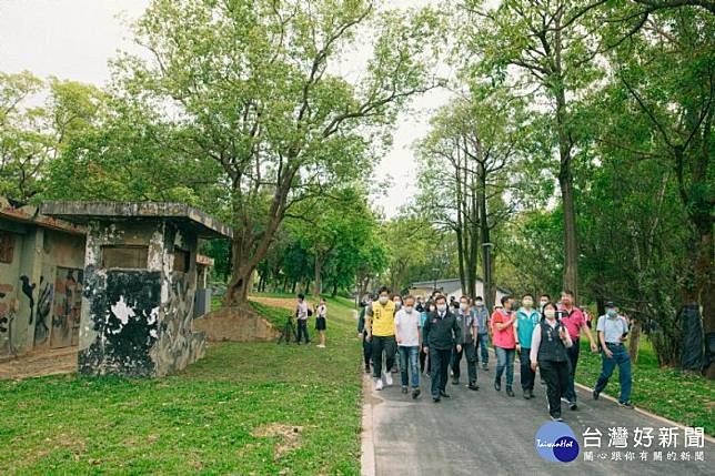 南昌公園打開圍牆、增設球場，並順應生態紋理保留530棵大樹