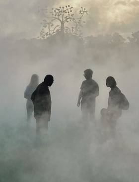 ▲青少年組佳作陳盼曦-雲裡霧 霧裡雲