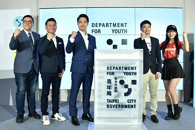 蔣萬安出席北市府青年局成立茶會。 圖：台北市政府/提供