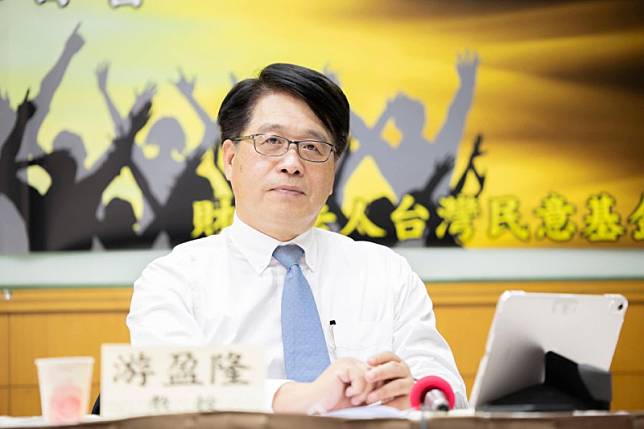 台灣民意基金會董事長游盈隆。 圖:翻攝自游盈隆臉書