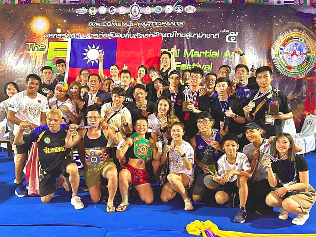 台灣隊去年世界泰拳錦標賽獲得4金3銀4銅佳績。（黃佳璿提供）