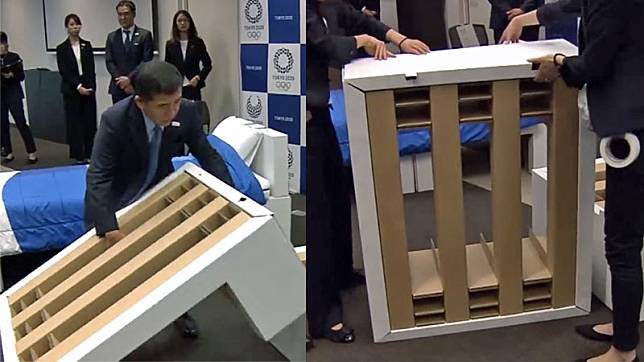 โอลิมปิก 2020 ญี่ปุ่นเตรียม เตียงกระดาษลังรีไซเคิลได้ต้อนรับทัพนักกีฬา
