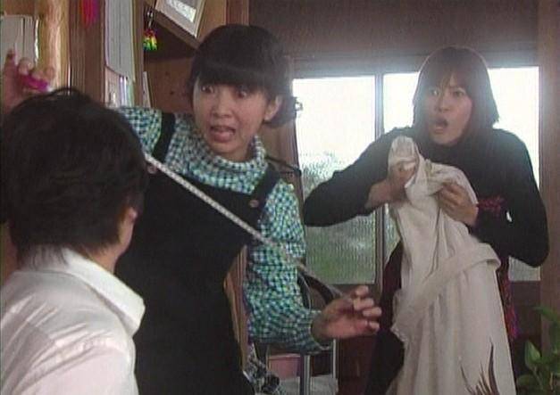 宮崎美子（左）在《交響情人夢》飾演上野樹里的母親。（翻攝自富士電視台畫面）