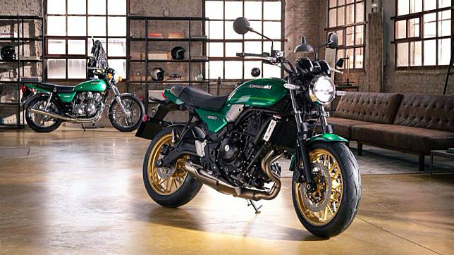 Kawasaki近期相當積極佈局復古車產品陣容。(圖片來源/ Kawasaki)