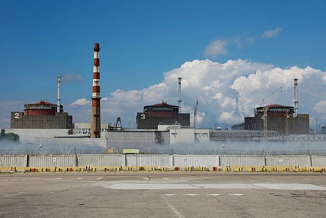  歐洲最大的札波羅熱核電廠，成為烏俄交戰戰場，恐釀宛如車諾比再現的核災，各國高度憂心。（達志影像／路透社資料照片）