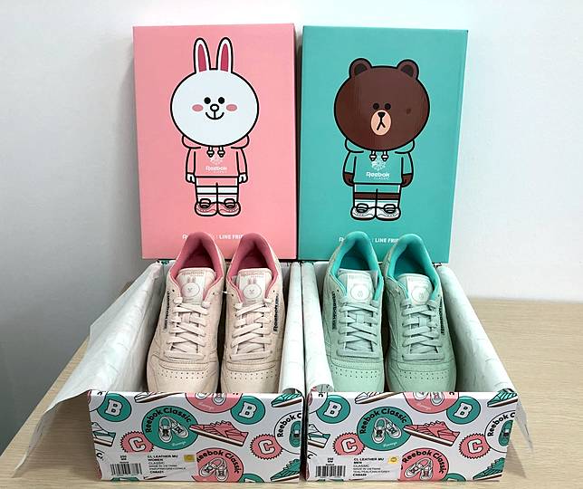 Line clearance friends reebok