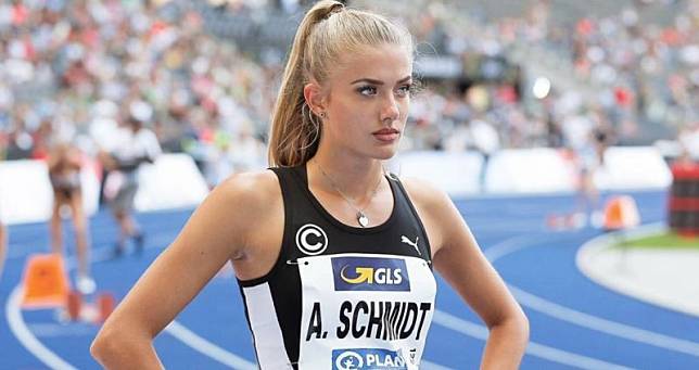 ▲德國女子田徑選手Alica Schmidt被譽為最性感女運動員。（圖／Alica SchmidtIG)