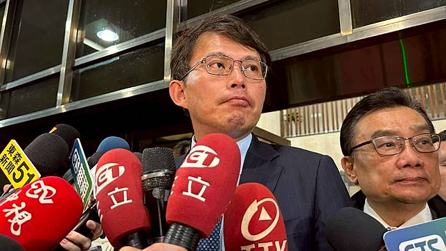 黃國昌痛批院方羈押柯文哲。陳祖傑攝