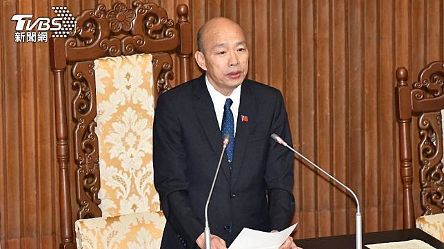 立法院長韓國瑜。（圖／胡瑞麒攝）