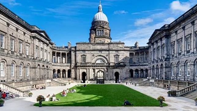 英國蘇格蘭愛丁堡大學。取自官網