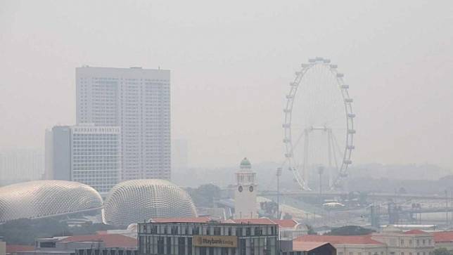 คุณภาพอากาศของสิงคโปร์แย่ลงอีกในวันนี้