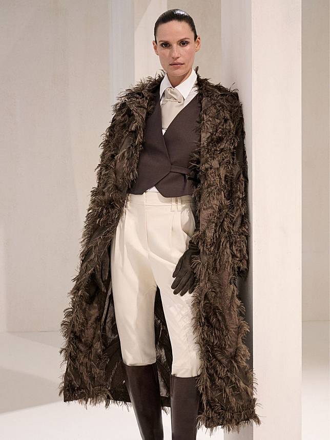 Brunello Cucinelli’s women’s fall-winter 2025 collection (Photo: Brunello Cucinelli)