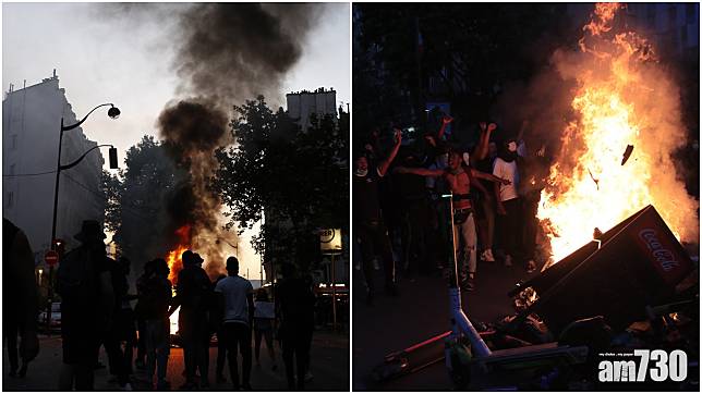 洛杉磯紐約市實施戒嚴令  巴黎聲援抗警暴爆衝突