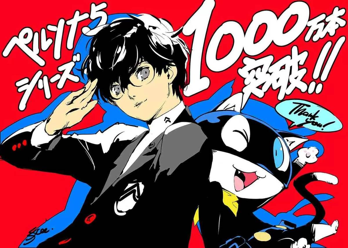 女神異聞錄5》系列全世界累計突破1,000 萬套！川口春奈×志尊淳