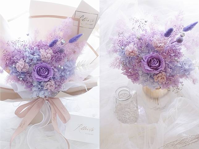 My Glamorous Mom Vase in Bouquet $1080（<a href=