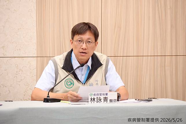 防疫醫師林詠青26日表示， 國內今年首例流行性腦脊髓膜炎死亡病例發病隔日歿，情況罕見。(疾管署提供)