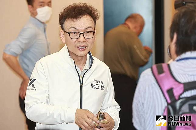 ▲國民黨立委鄭正鈐出席「黨外在野大聯盟」成立大會。（圖／記者葉政勳攝 ,2025.06.11）